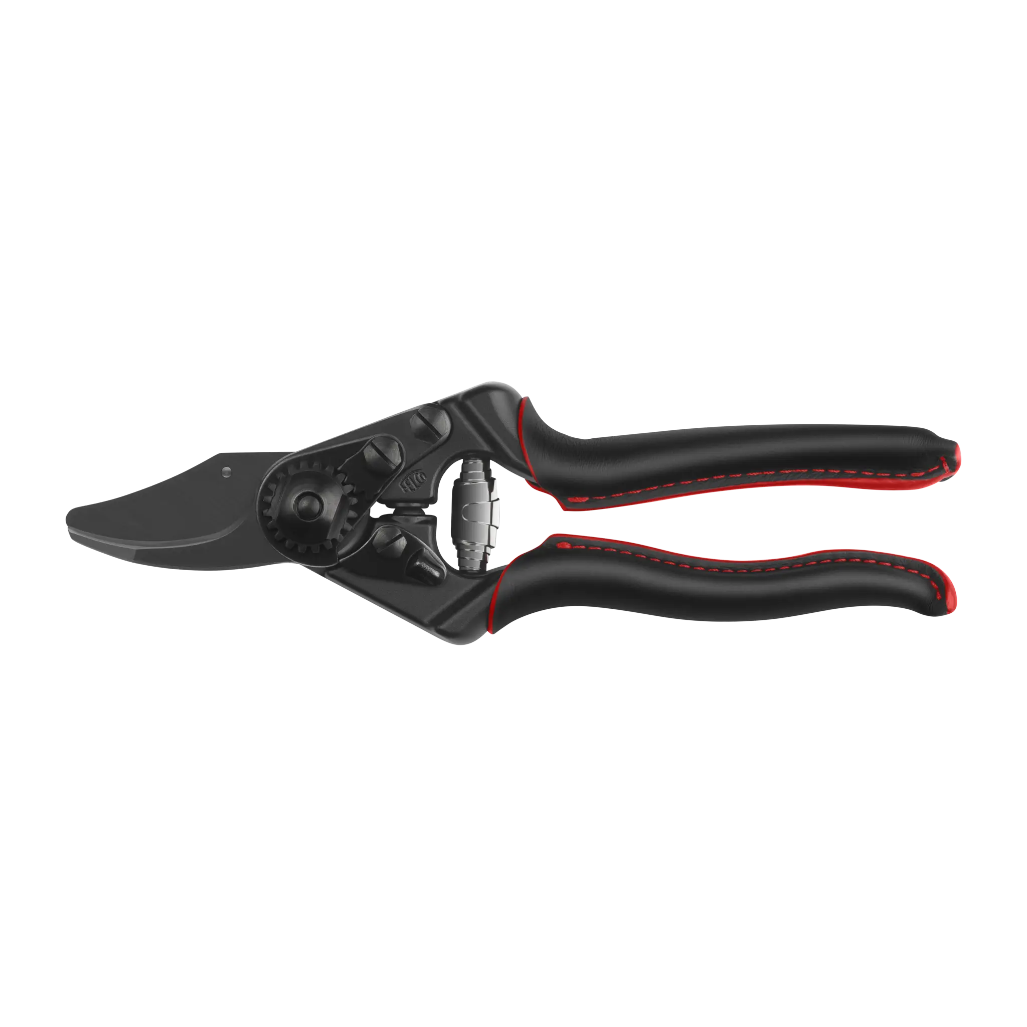 FELCO 6 Premium SE – Sécateur à une main, revêtement noir unique, poignées en aluminium forgé avec cuir, coupe précise 20 mm, ergonomique
