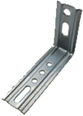 Équerre 2 pans de menuiserie bois acier galva WAELBERS – 130 x 65 mm – 470371.13