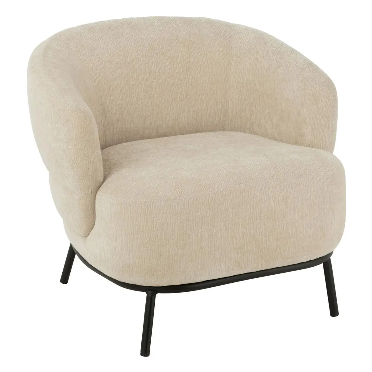 Fauteuil Lounge «Mars» 84cm Beige