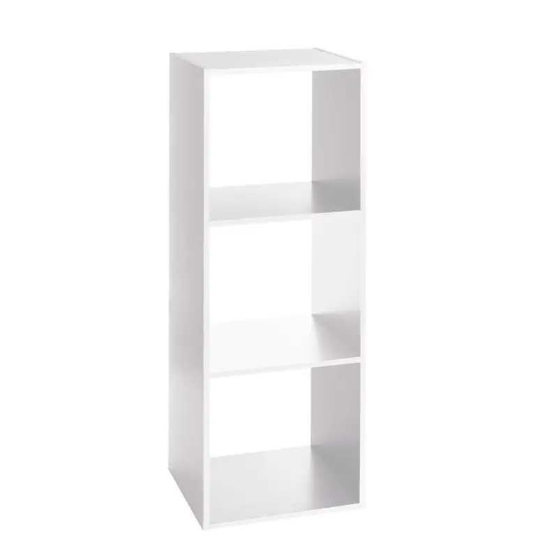 Étagère en bois 3 cases Mix coloris blanc 5five